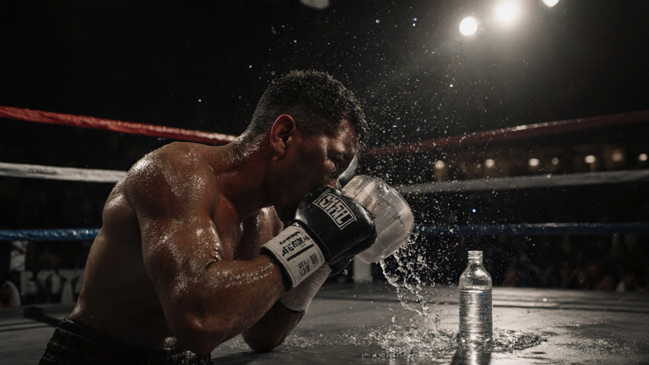 Что пьют боксеры во время боя: правильные напитки для сохранения сил и выносливости