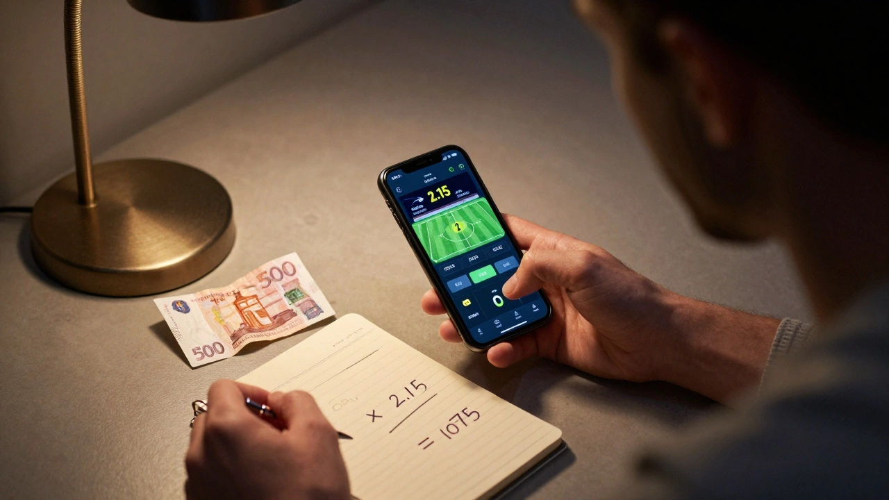 Как рассчитать выигрыш с коэффициентом на футбол