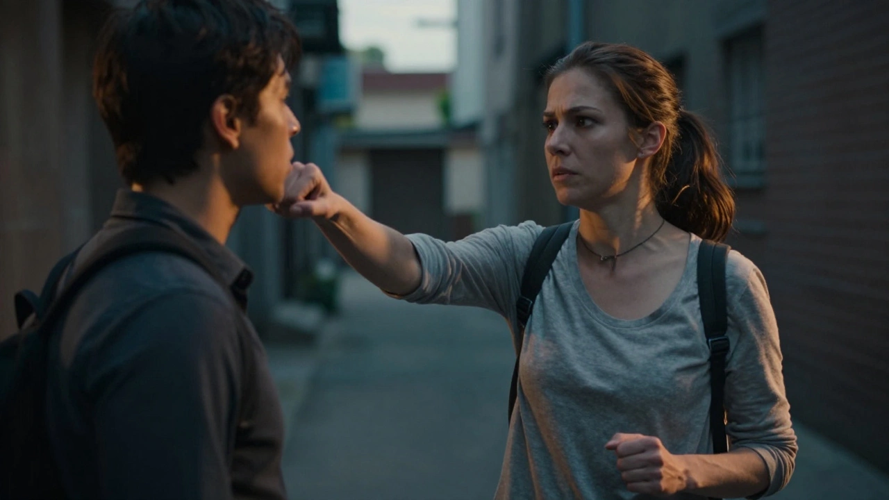 Какие есть болевые точки у человека для самообороны