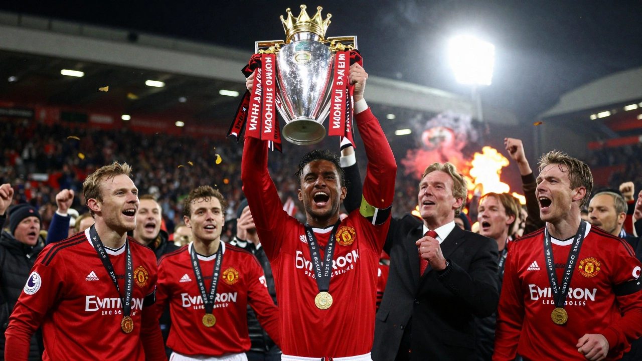 Кто выиграл 13 золотых медалей в английской премьер-лиге?