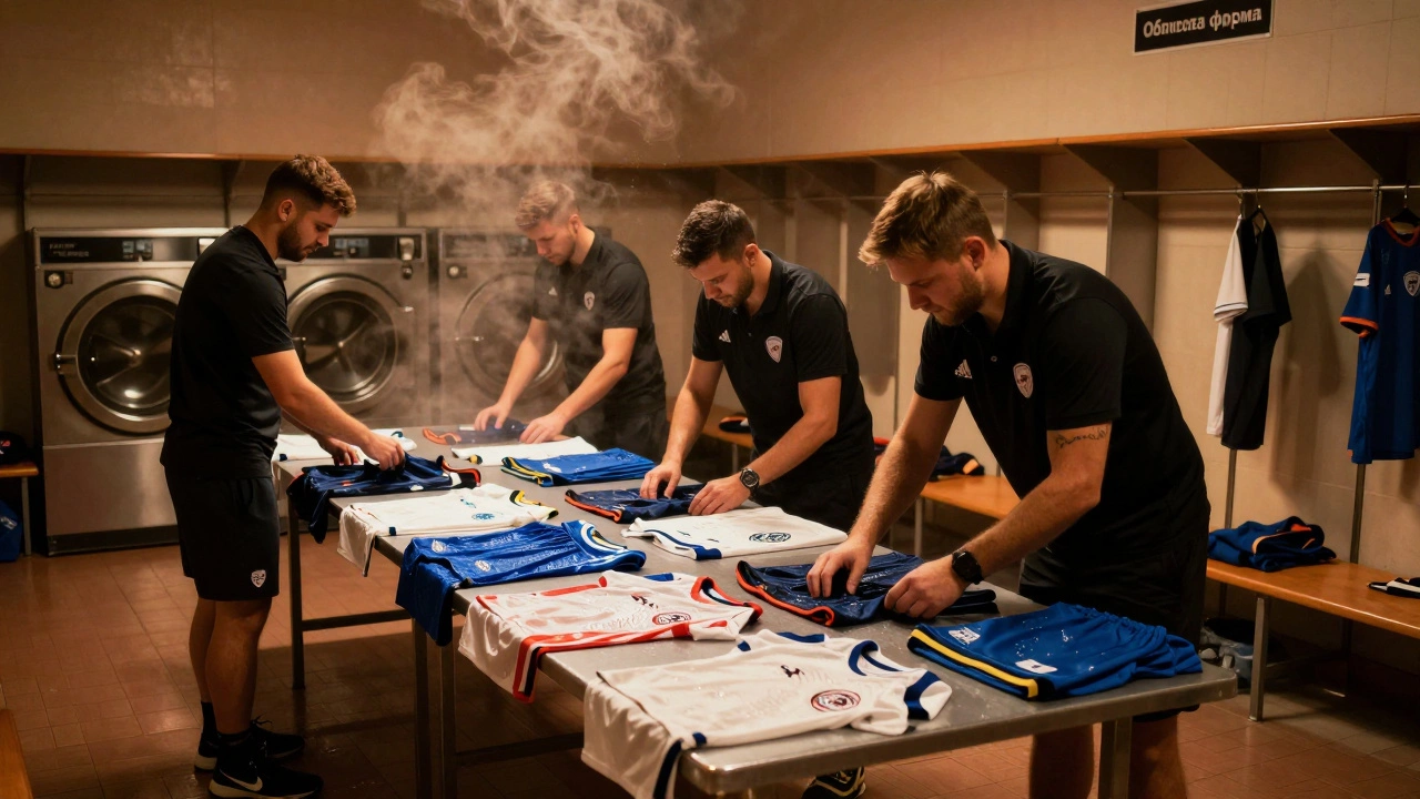 Куда девают форму футболистов после матча? Инсайды из раздевалки
